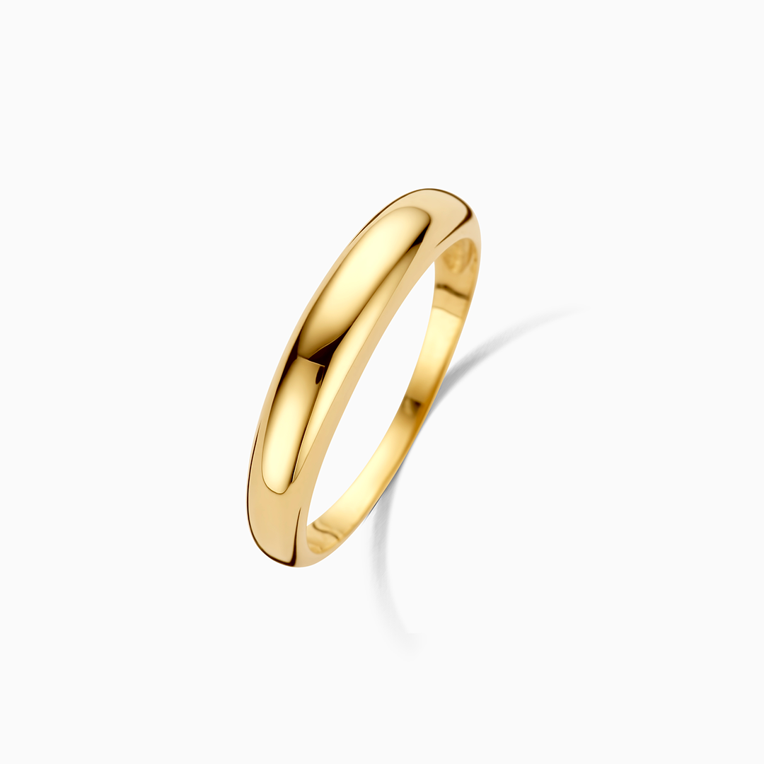 Midi Dome Ring | Gold