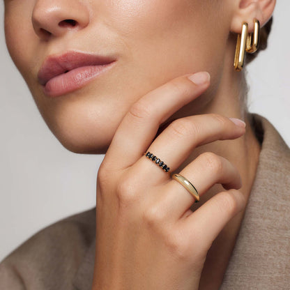 Rock Solid Ring | Gold