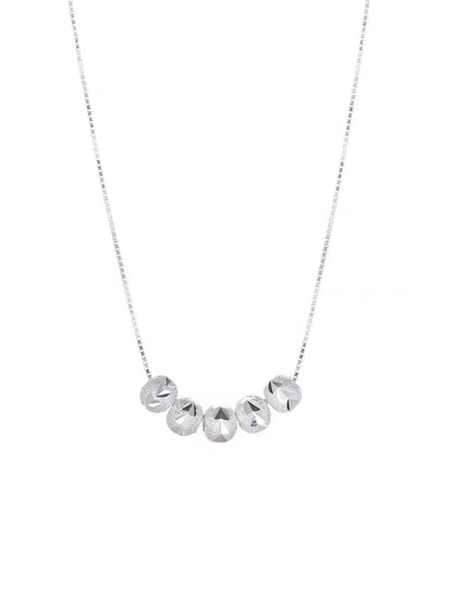 Serena Granata Necklace | White Gold
