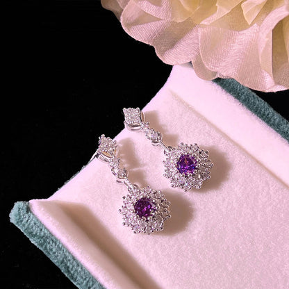 Livia Amethglace Set | White Gold