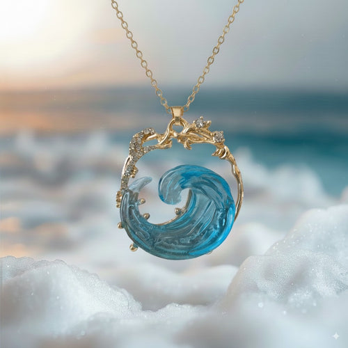 Azure Pledge Necklace | Gold