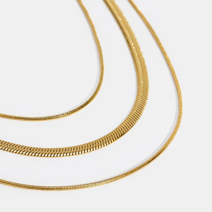 Avielle Multi-Layered Necklace | Gold